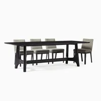 Tanner Solid Wood Dining Table (76", 96") | West Elm