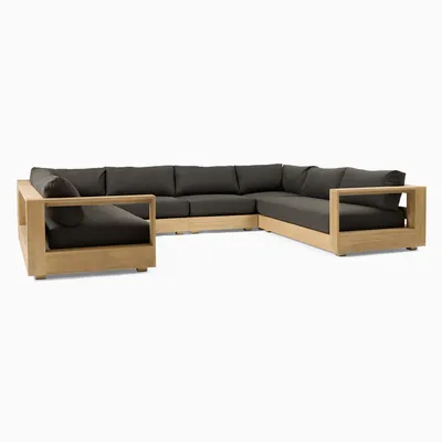 Telluride Outdoor -Piece U-Shaped Sectional (151") | West Elm