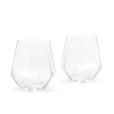 Puik Designs Crystal Drinking Glasses (Set of 2) | West Elm