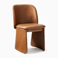 Evie Leather Dining Chair | West Elm