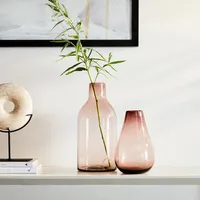 Pure Currant Recycled Glass Vases | West Elm