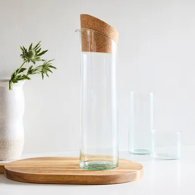 Canopy Recycled Glass Carafe | West Elm