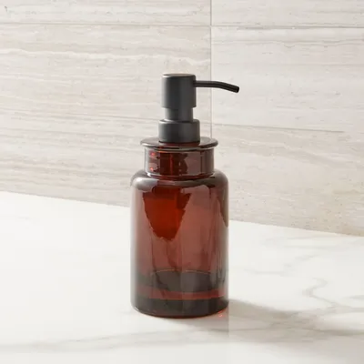 Apothecary Glass Bath Accessories | West Elm