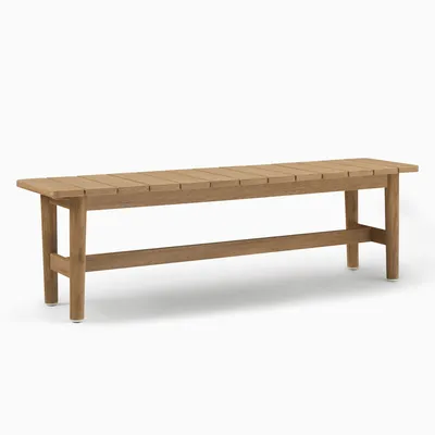 Hargrove Outdoor Dining Bench | West Elm