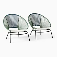 Mykonos Outdoor Lounge Chair (Set of 2) | West Elm