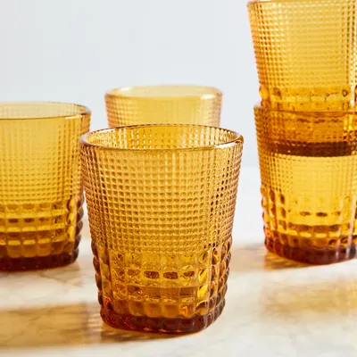 Malcolm Beaded Drinking Glass Sets | West Elm
