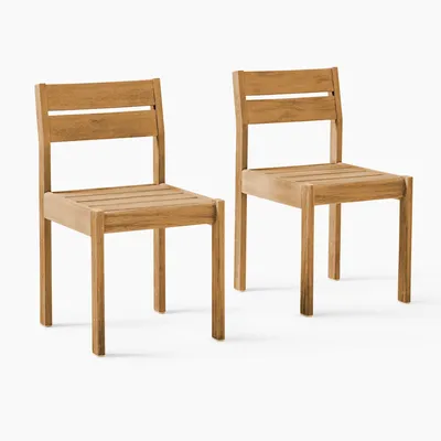 Playa Outdoor Dining Chairs (Set of 2) | West Elm