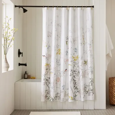 Chinoiserie Shower Curtain | West Elm