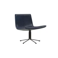 Slope Leather Swivel Chair | West Elm