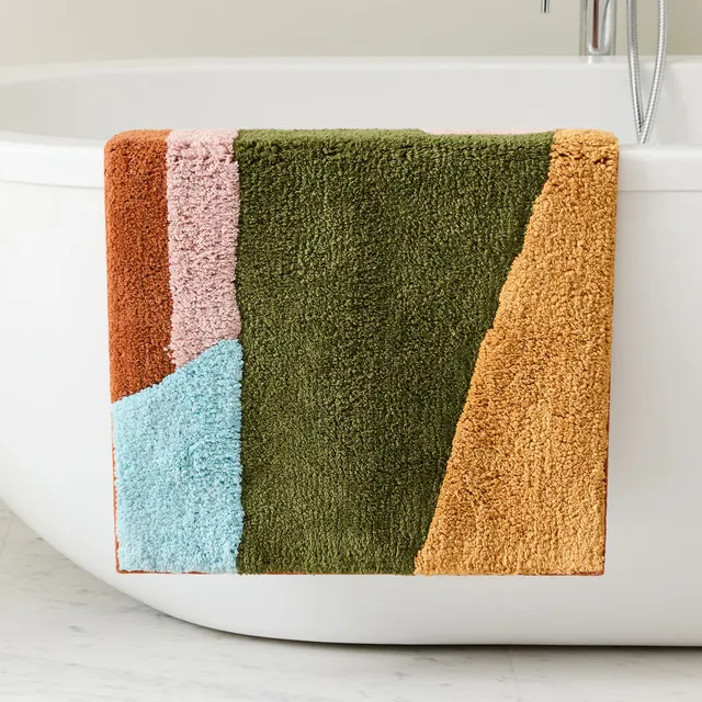 Landscape Stripes Bath Mat