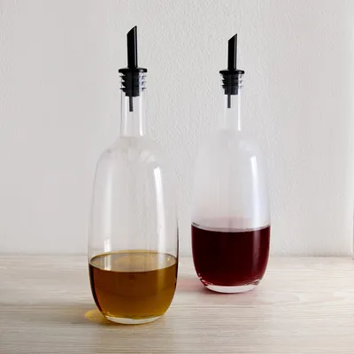 No-Mess Glass Oil & Vinegar Dispensers (Set of 2) | West Elm