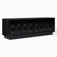 Carved Pattern Media Console (60"–80") | West Elm