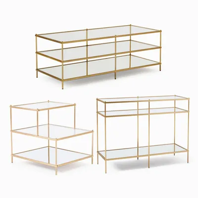 Terrace Coffee Table, Console & Side Table Set | Modern Living Room Furniture | West Elm