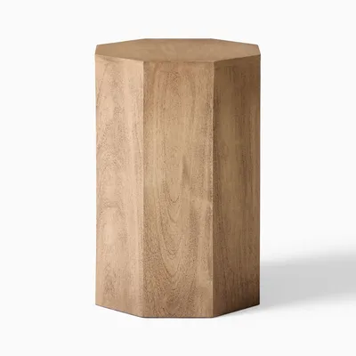 Natural Rustic Wood Plant Stands | West Elm