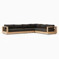 Telluride Outdoor -Piece L-Shaped Sectional (115") | West Elm