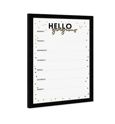 Hello Gorgeous Planner Dry Erase Board | West Elm