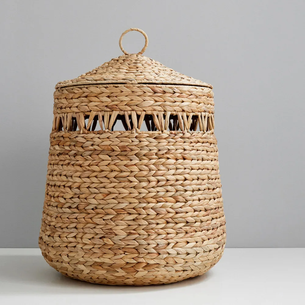 Boho Nursery Hamper | West Elm