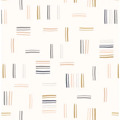 Dashes Removable Wallpaper | West Elm