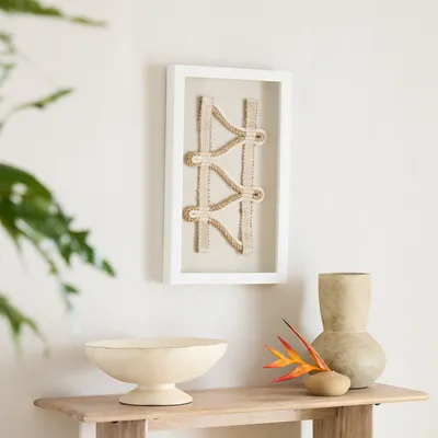 William Storms Woven Rope Framed Wall Art | West Elm