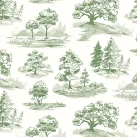Tree Toile Removable Wallpaper | West Elm
