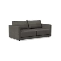 Melbourne Leather Sofa (76"–96") | West Elm