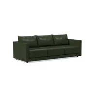 Melbourne Leather Sofa (76"–96") | West Elm