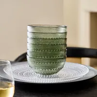Jupiter Beaded Glass Cereal Bowls (Set of 6) | West Elm