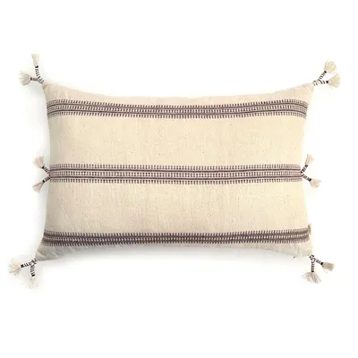 Nimmit Handloomed Understrike Pillow Cover | West Elm