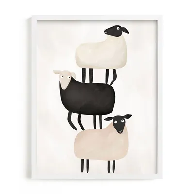 I Got Your Back Framed Wall Art by Minted for West Elm |