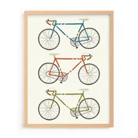 Vintage Bike Framed Wall Art by Minted for West Elm |