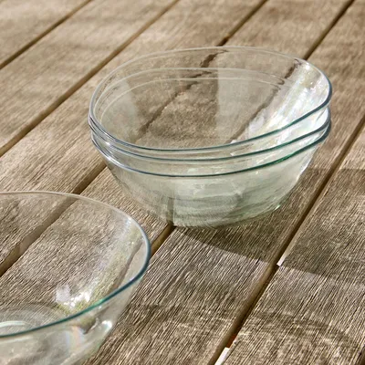 Organic Shaped Outdoor Acrylic Cereal Bowl Sets | West Elm