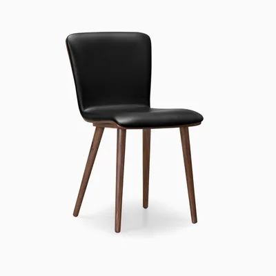 Boulder Leather Dining Chair (Set of 2) | West Elm