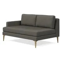Build Your Own - Andes Leather Sectional | West Elm
