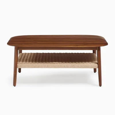 Chadwick Mid-Century Square Coffee Table | Media & Console Tables | West Elm