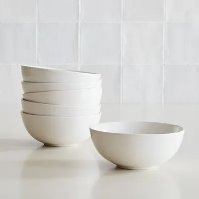 Coupe Stoneware Cereal Bowl (Set of 6) | West Elm