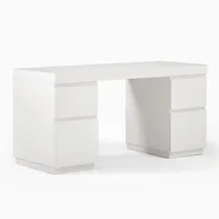 Parsons 2 File Cabinets & Desk Set (62") | West Elm