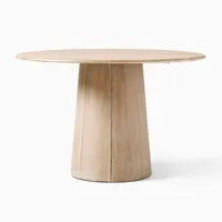 Anton Round Pedestal Dining Table (44", 48", 60", 72") | West Elm