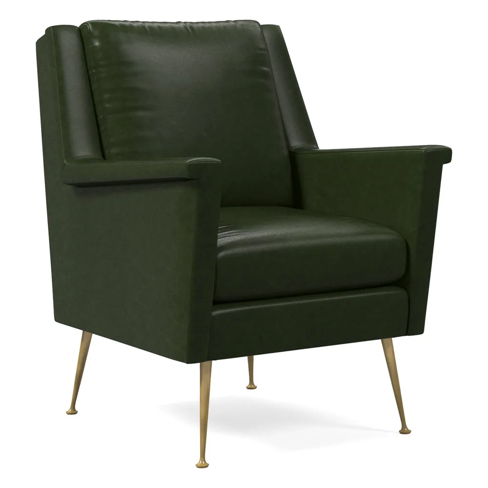 Carlo Mid-Century Chair - Metal Legs