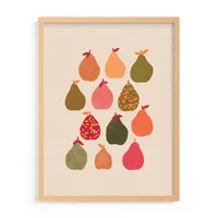 Pears Framed Wall Art by Minted for West Elm |