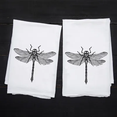 Counter Couture Dragonfly Tea Towel  | West Elm