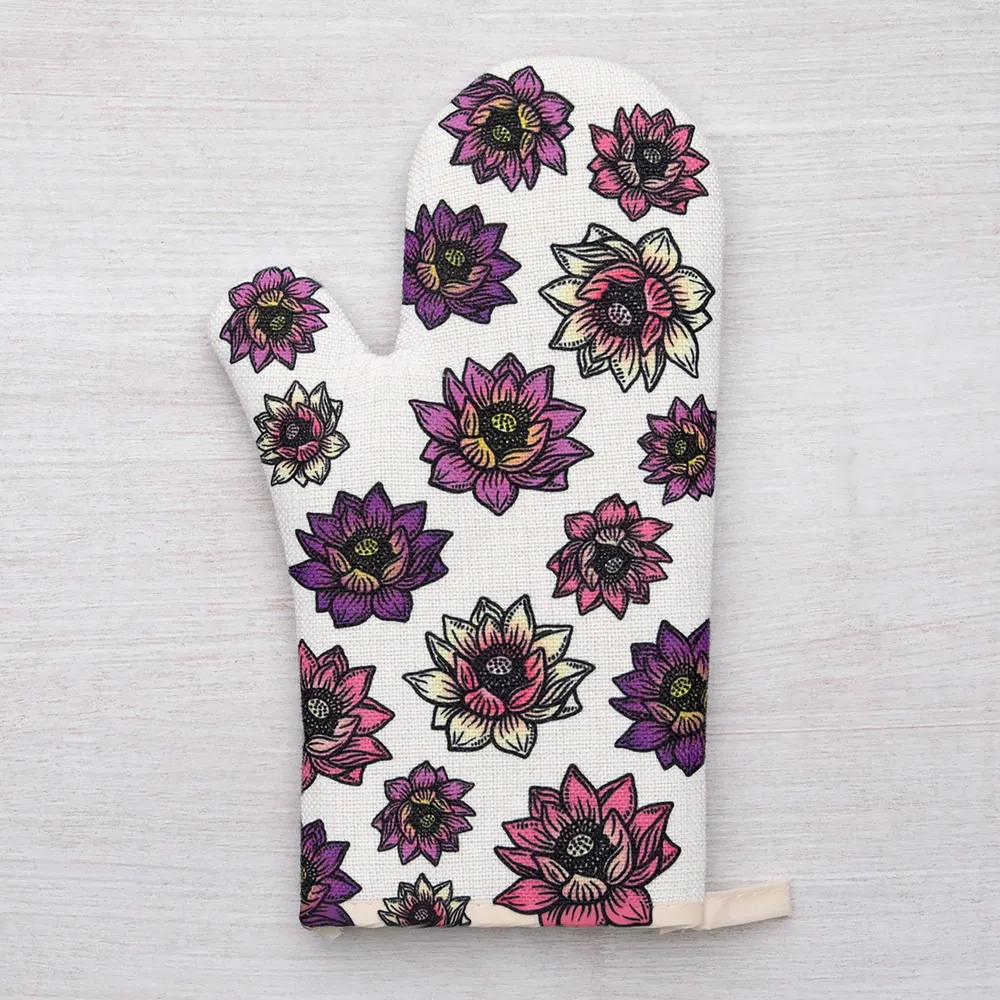 Counter Couture Monstera Oven Mitt & Pot Holder