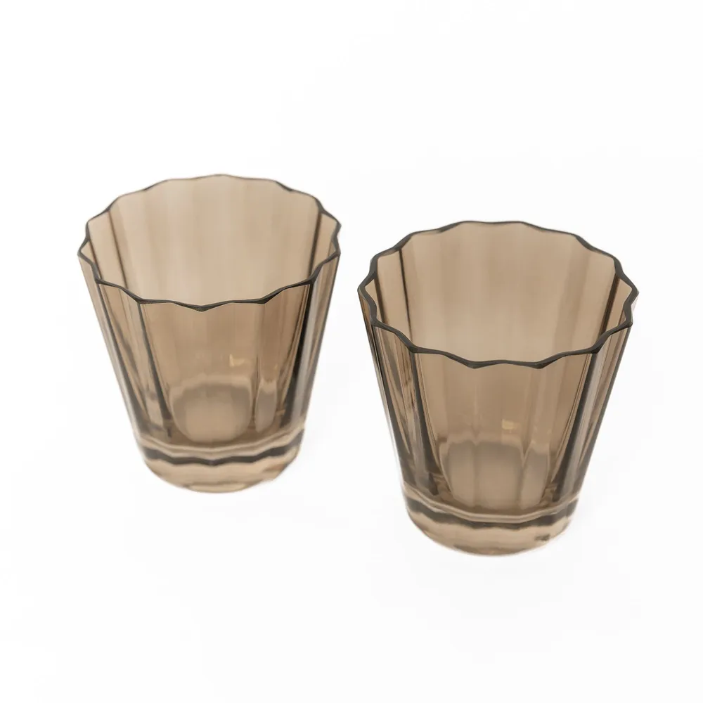 Estelle Colored Glass Sunday Lowball Sets | West Elm