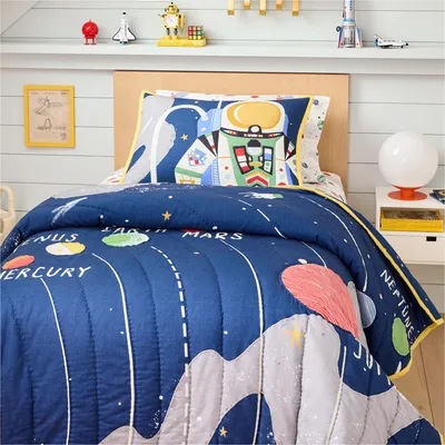 National Geographic Space Quilt & Shams | West Elm