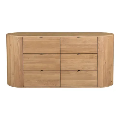 Modern Round Dresser (66") | West Elm