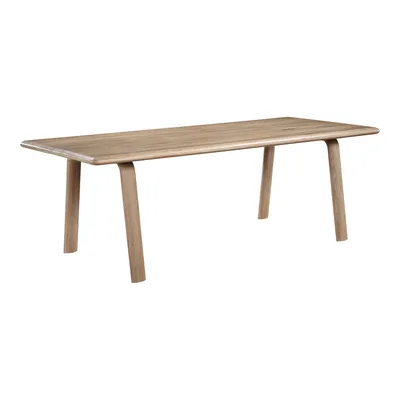 Solid Oak Rectangle Dining Table (88") | West Elm