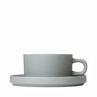 Tea Cup w/ Saucer (Set of 2) | West Elm