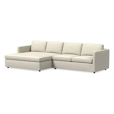 Harris Double Wide Chaise Sectional | Sofa With West Elm