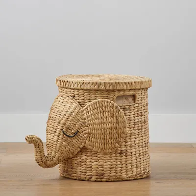 Elephant Basket - Natural | West Elm