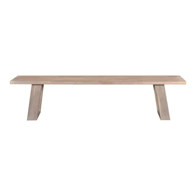 Angled Cross Legs Dining Bench (92") | West Elm