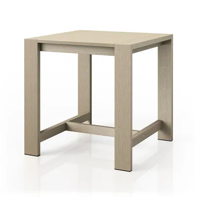 Teak Frame Outdoor Bar & Counter Tables (36") | West Elm
